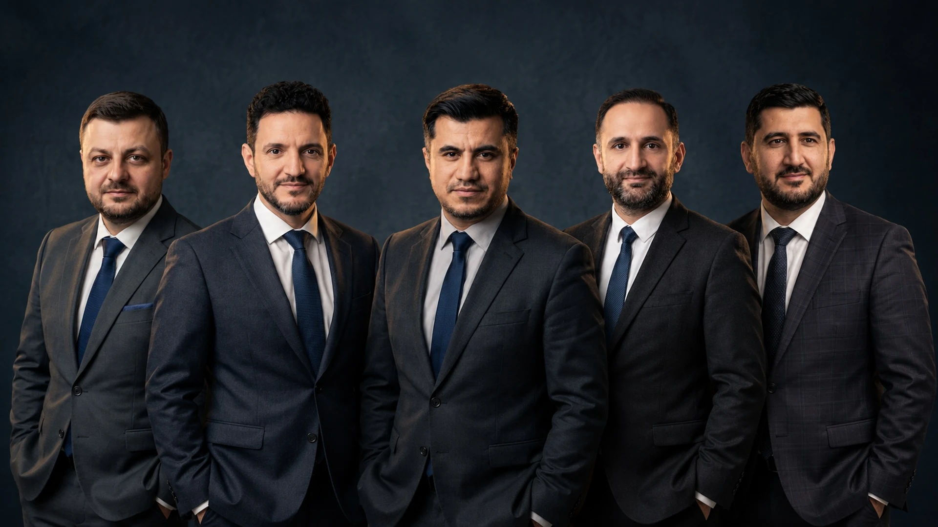 Ali Aydin, Dr. Ali Mosfer, Erdem Alkan, Tuna Acar und Vayehtin Sandikli